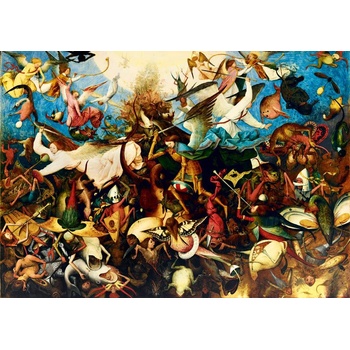 Image 1 of Bluebird Puzzle - Puzzle Pieter Bruegel the Elder - The Fall of the Rebel An - 1 000 piese