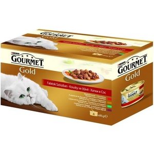 Gourmet Gold Chunks in Gravy 4x85 g