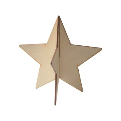 Drevená vianočná hviezda Deco Star Large