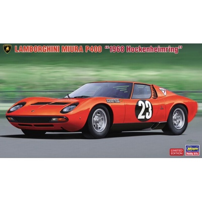 Hasegawa Lamborghini Miura P400 Hockenheimring 1968 1:24