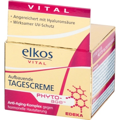 Elkos Vital regenerační denní krém s Anti-Age komplexem proti projevům stárnutí pleti 50 ml