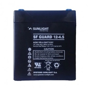 Sunlight BATTERY 12V / 4.5AH (12v4ah) - caretech