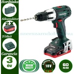 Metabo BS 18 LT (602102670) Бормашина-винтоверт