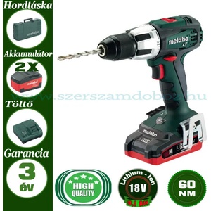 Metabo BS 18 LT (602102670) Бормашина-винтоверт