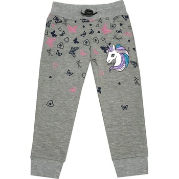 KUGO Dievčenské tepláky K747 Sivá