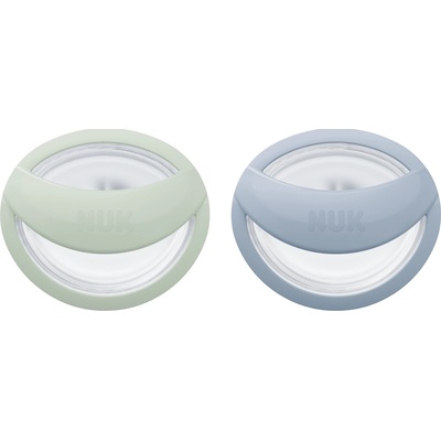 NUK cumlík Perfect Match green/blue 2ks