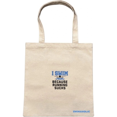 Swimaholic Plátěná taška swimaholic i swim canvas tote bag