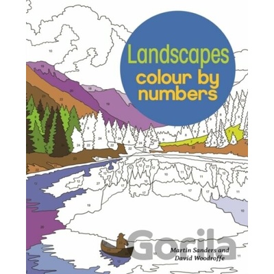 Landscapes Colour by Numbers Woodroffe DavidPaperback