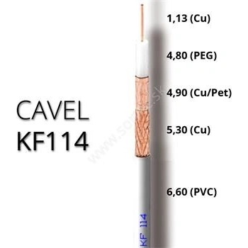 Cavel RG6 KF114 100m