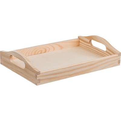 ČistéDřevo Dřevěný servírovací tác 30x20cm