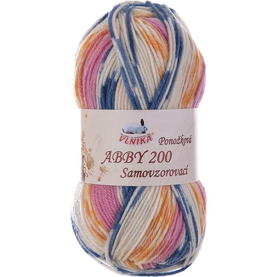 VLNIKA Příze Abby 200 samovzorovací ponožková Varianta: 42 – Zbozi.Blesk.cz