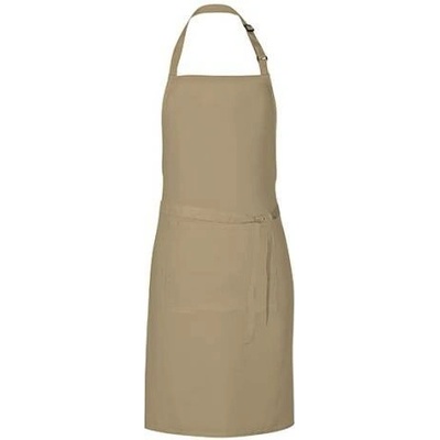 Link Kitchen Wear Unisex grilovací zástěra X987 Khaki Pantone 7503 85x72cm