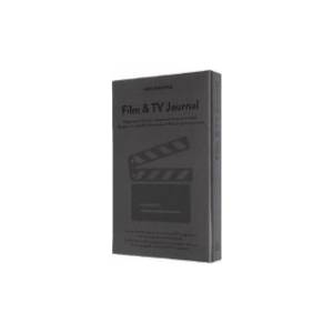 Moleskine Germany GmbH Moleskine Passion Journal - Film & TV, Large/A5, Fester Einband, Dunkelgrau