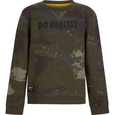 Navitas mikina Identity Camo Kids Sweatshirt