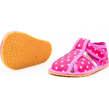 Baby Bare Shoes slippers PINK DOT