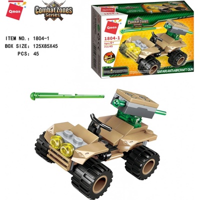 Qman Raider Aircraft 1804-1 Čtyřkolka Safari Anti-Aircraft Gun