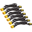 APC AP8706S-WW APC Power Cord Kit 6 ea, Locking, C13 to C14, 1.8m