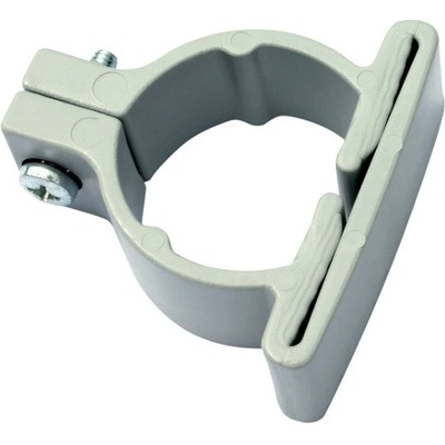 Objímka na panel PILOFOR LIGHT pro kulatý sloupek O 48mm včetně šroubu, šedá