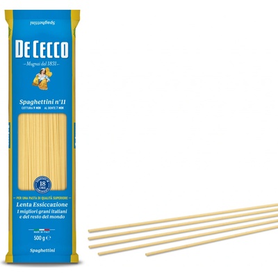 De Cecco Spaghettini No.11 0,5 kg