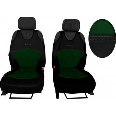 Autopoťah Pok-ter Autotričká Active Alcantara B zelené Koža-alcantara
