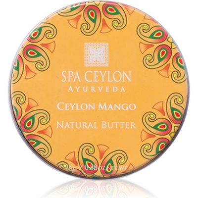 Spa Ceylon Ceylon Mango prírodné telové maslo 25 g