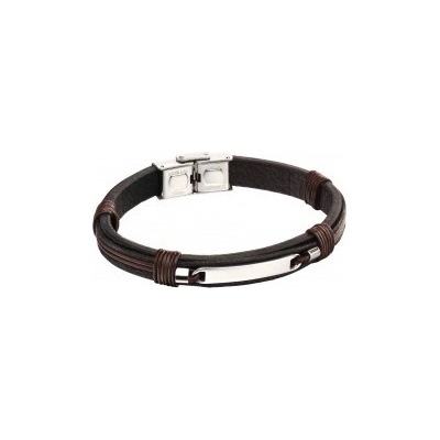 Fred Bennett Pánsky kožený náramok 23cm XXL B5416