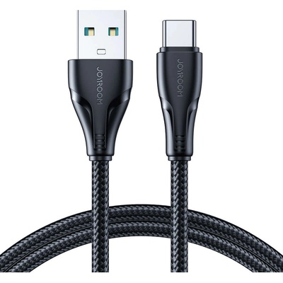 JOYROOM USB - USB C 3A кабел от серията Surpass за бързо зареждане и пренос на данни 2 м черен (S-UC027A11) (JYR691)