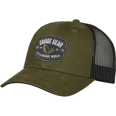 Savage Gear Badge Trucker Cap Green