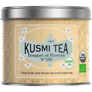 Kusmi Tea Черен чай BOUQUET OF FLOWERS N°108, 100 г насипен чай, Kusmi Tea (KUSMI21671A1070)