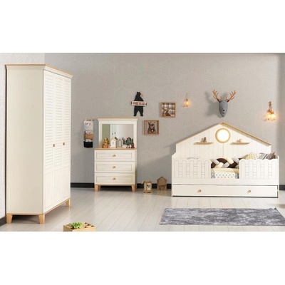 Детски комплект Atlas MDF Бяло