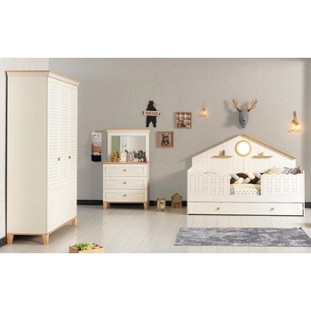 Детски комплект Atlas MDF Бяло