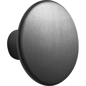 Muuto Кука за стена Dots Metal 2, 7 см черна (97222)