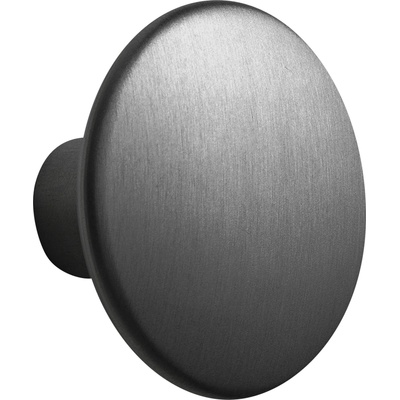 Muuto Кука за стена Dots Metal 2, 7 см черна (97222)