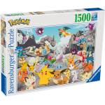 Ravensburger Пъзел Ravensburger от 1500 части - Pokemon Класик (12000726)