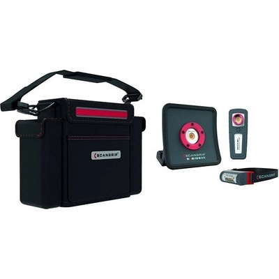 SCANGRIP DETAILING KIT – ESSENTIAL – kompletná súprava detailingových svetiel v odolnej taške, 3 ks