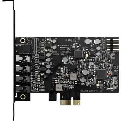 Creative Звукова карта Creative Sound Blaster Audigy FX Pro, Hi-Res 7.1 PCI-e (CREAT-SND-AUD-FX-PRO)