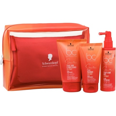 Schwarzkopf BC Bonacure Sun Protect Sun Bag комплект за пътуване за изтощена от слънце коса