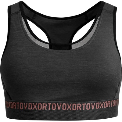 Ortovox Дамско мериносово термобельо Ortovox Women's 185 Rock'N'Wool Sport Top Merino base layer - Black Raven (115-1521-0813)