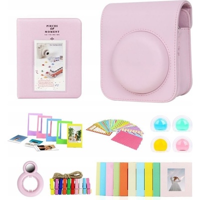 LoveInstant Case Set 8v1 Příslušenství pro Fujifilm Instax Mini 12 Pink