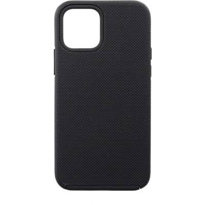 Prio Protective Hybrid Cover - хибриден кейс с най-висока степен на защита за iPhone 12, iPhone 12 Pro (черен)