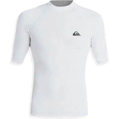 Quiksilver Мъжка плажна тениска от ликра Quiksilver Everyday UPF 50 S/S Lycra - White (050-1599-0312)