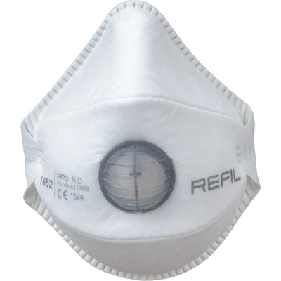 REFIL 1052 Respir. FFP3 tvarov. s vent. 5 ks