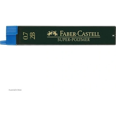 Faber-Castell Tuhy Super-polymer tvrdost 2B 120702 0,7 mm