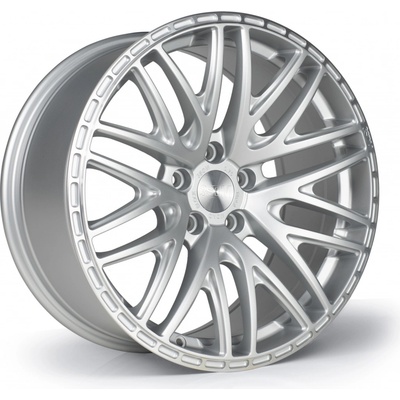3SDM 0.75 8x18 5x100 ET35 satin silver machined lip