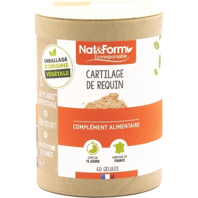 Nat&Form Екстракт от Хрущял от акула 60 капсули | Nat&Form (025232 (CART_60E))