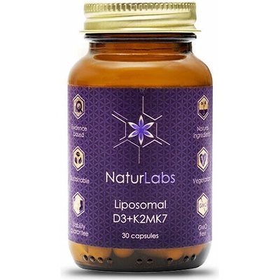 NaturLabs Liposomální Vitamín D3 + K2 60 kapsúl