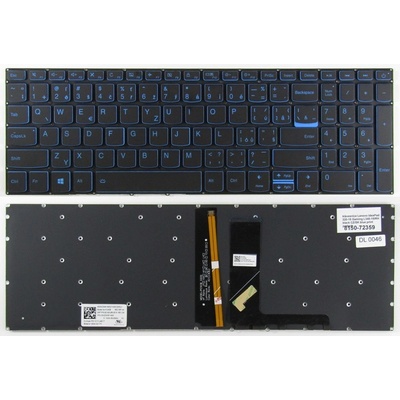slovenská klávesnica Lenovo IdeaPad Gaming L340-15IRH CZ/SK - no frame, modrá/čierna s podsvietením