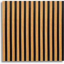 Impol Trade Samolepiace panely PE1 66,5 x 66,5 cm, lamely hnedé 1ks