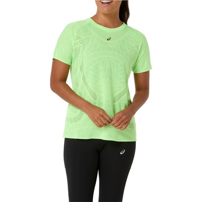 Asics Дамска тениска Asics Women's Metarun S/S Top Running shirt - Illuminate Green - размер XS (916-5451-0111)