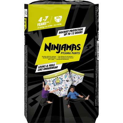 Ninjamas Pyjama 7 10 ks